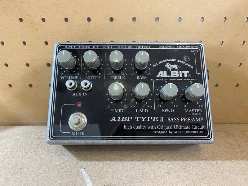 ALBIT A1BP TYPEII BASS PRE-AMP（中古/送料無料）【楽器検索デジマート】