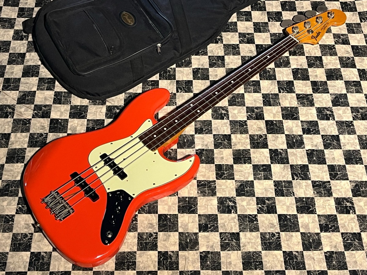 Fender Japan Jazz Bass JB62 Fiesta Red美品 Fender Made In Japan Traditional 60s Jazz Bass Fiesta Red