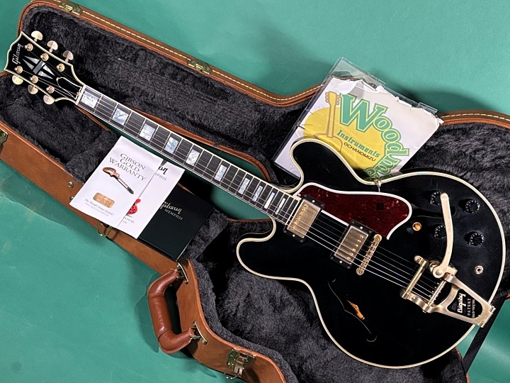 【最終値下げ‼︎】Gibson Memphis ES-355 No.14 Gibson Memphis ES-355 Bigsby VOS 2015 Olive Drab Green