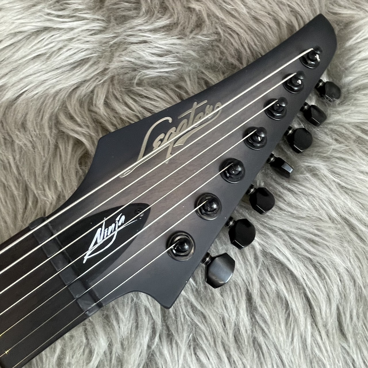 Legator Performance Series NINJA 7 Bocote Top Black Burst 7弦 