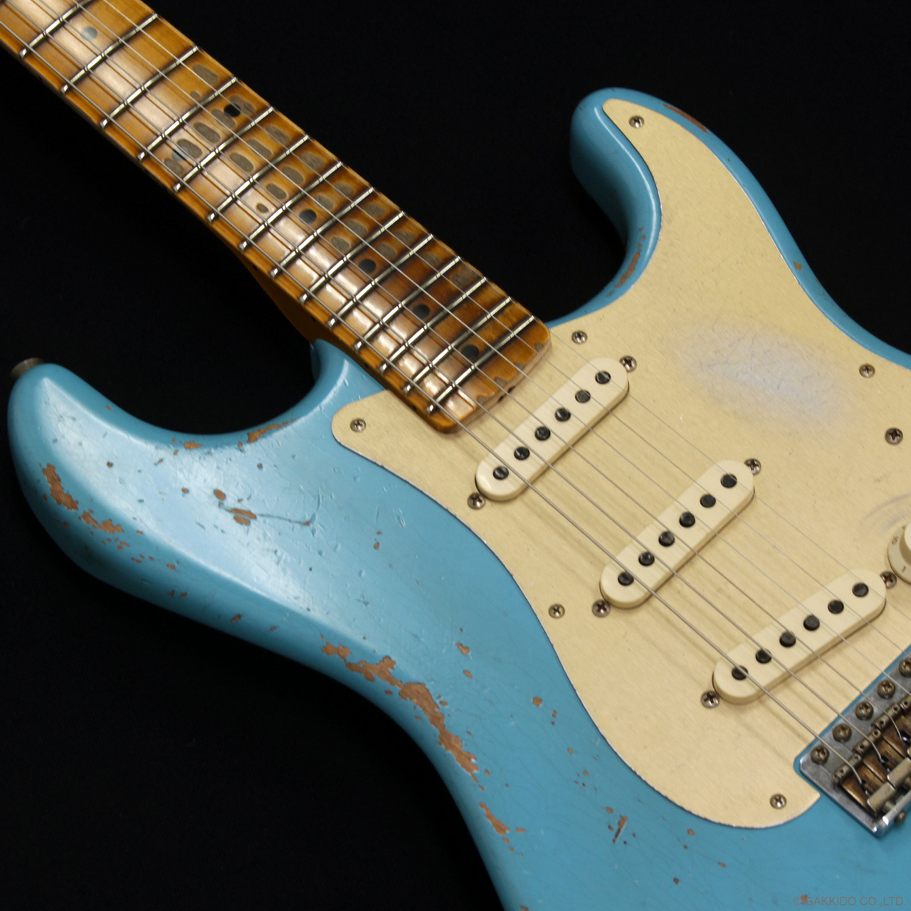 Fender Custom Shop S23 Limited 1958 Stratocaster Heavy Relic [Super  Aged/Faded Taos Turquoise]（新品/送料無料）【楽器検索デジマート】