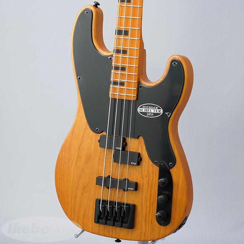 SCHECTER MODEL-T・エレキベース・(AD-MODEL-T) Schecter Model-T Session-5 Electric Bass Aged Natural Satin