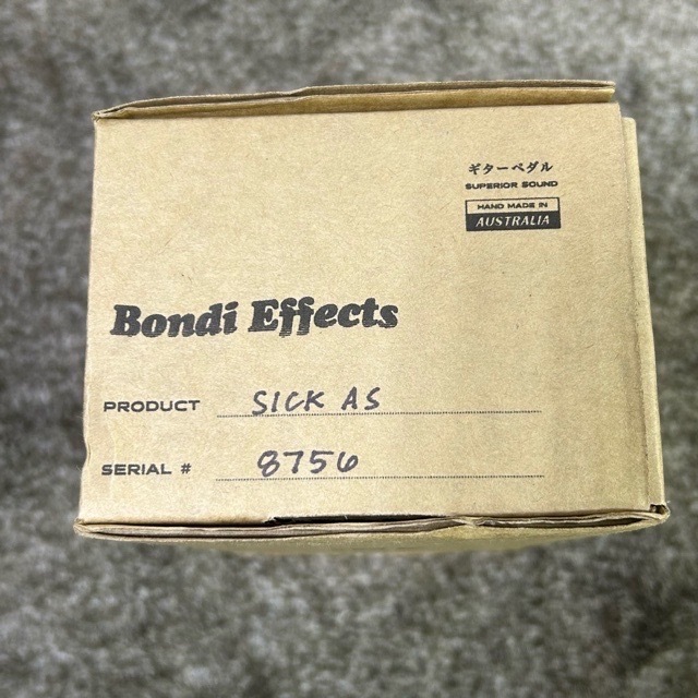 BONDI EFFECTS Sick As Overdrive ☆新品箱在庫あります!!（新品