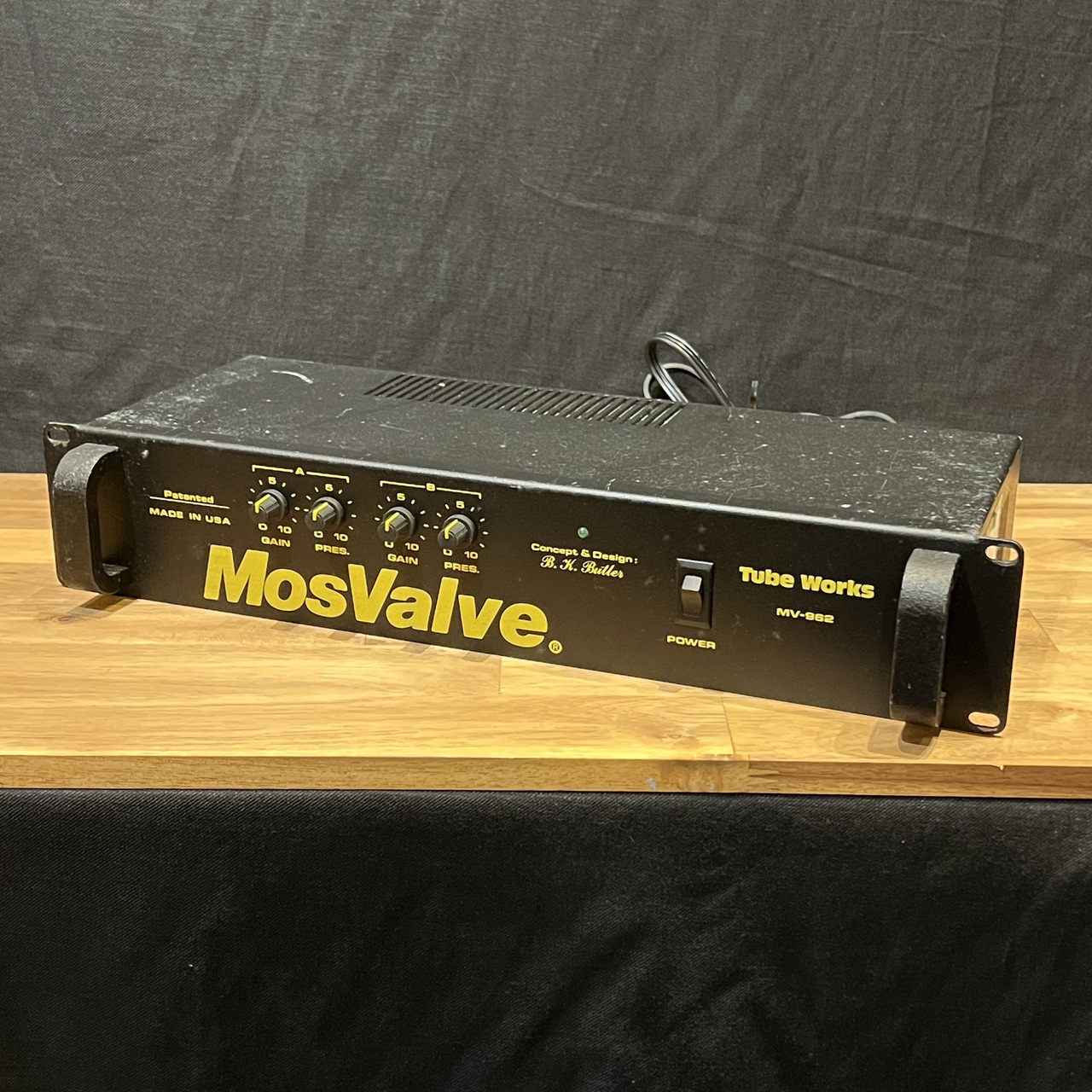 MosValve Tube Works MV-962 初期 ギターパワーアンプ TUBE WORKS MosValve MV-962（中古/並行輸入）【楽器検索デジマート】
