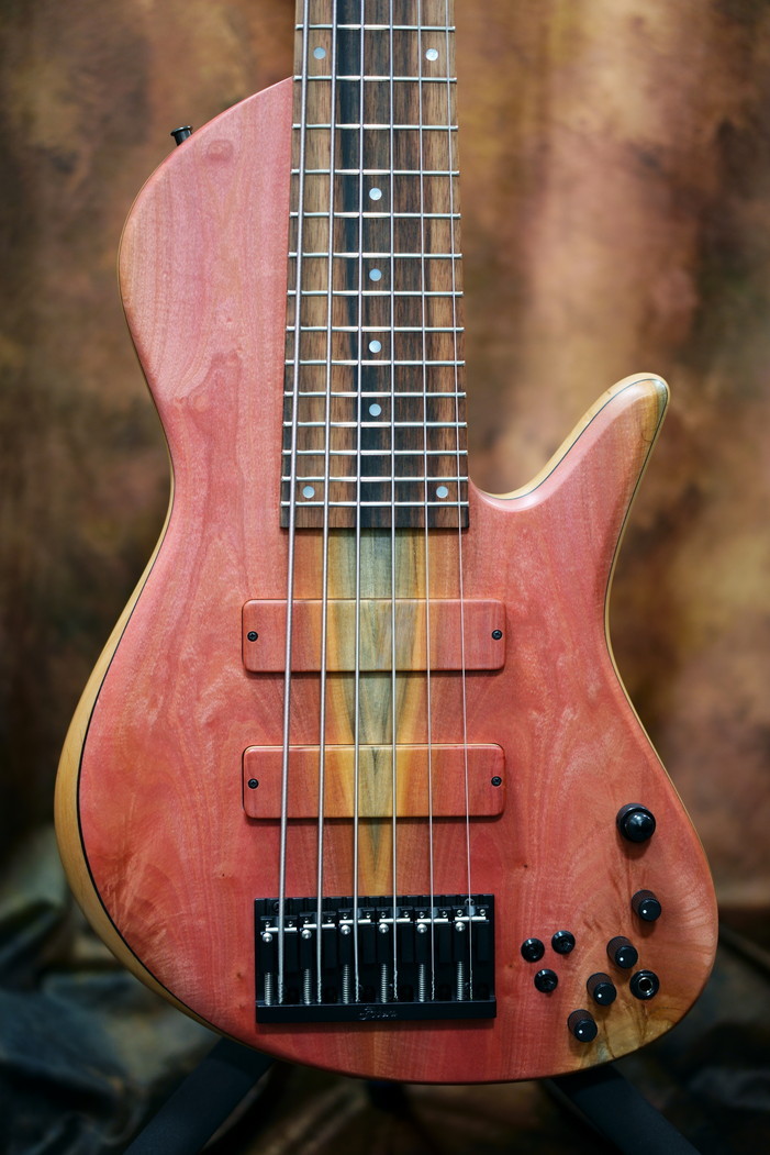 Fodera Emperor II 6 Elite Custom Pink Ivory（新品/送料無料）【楽器