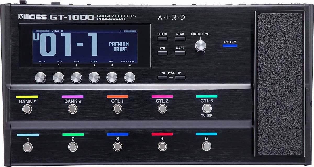 BOSS GT-1000 [自由自在にサウンドメイクセット] FS-7 + EV-1-WL