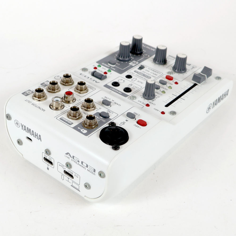 YAMAHA 【中古】 ミキサー ヤマハ YAMAHA AG03 mk2 W ライブ
