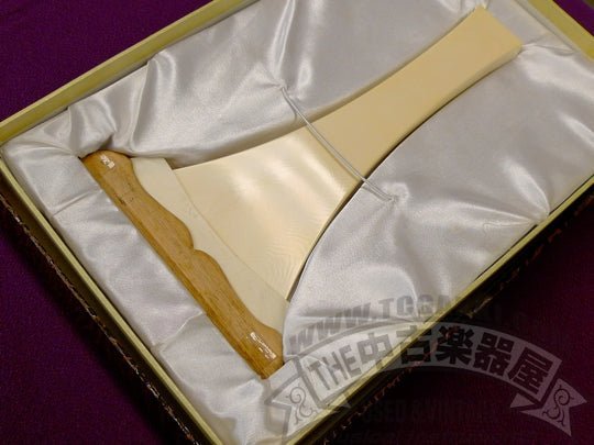 象牙丸撥 【和楽器大決算SALE!!】民謡三味線用 象牙丸撥 象牙丸撥/1寸