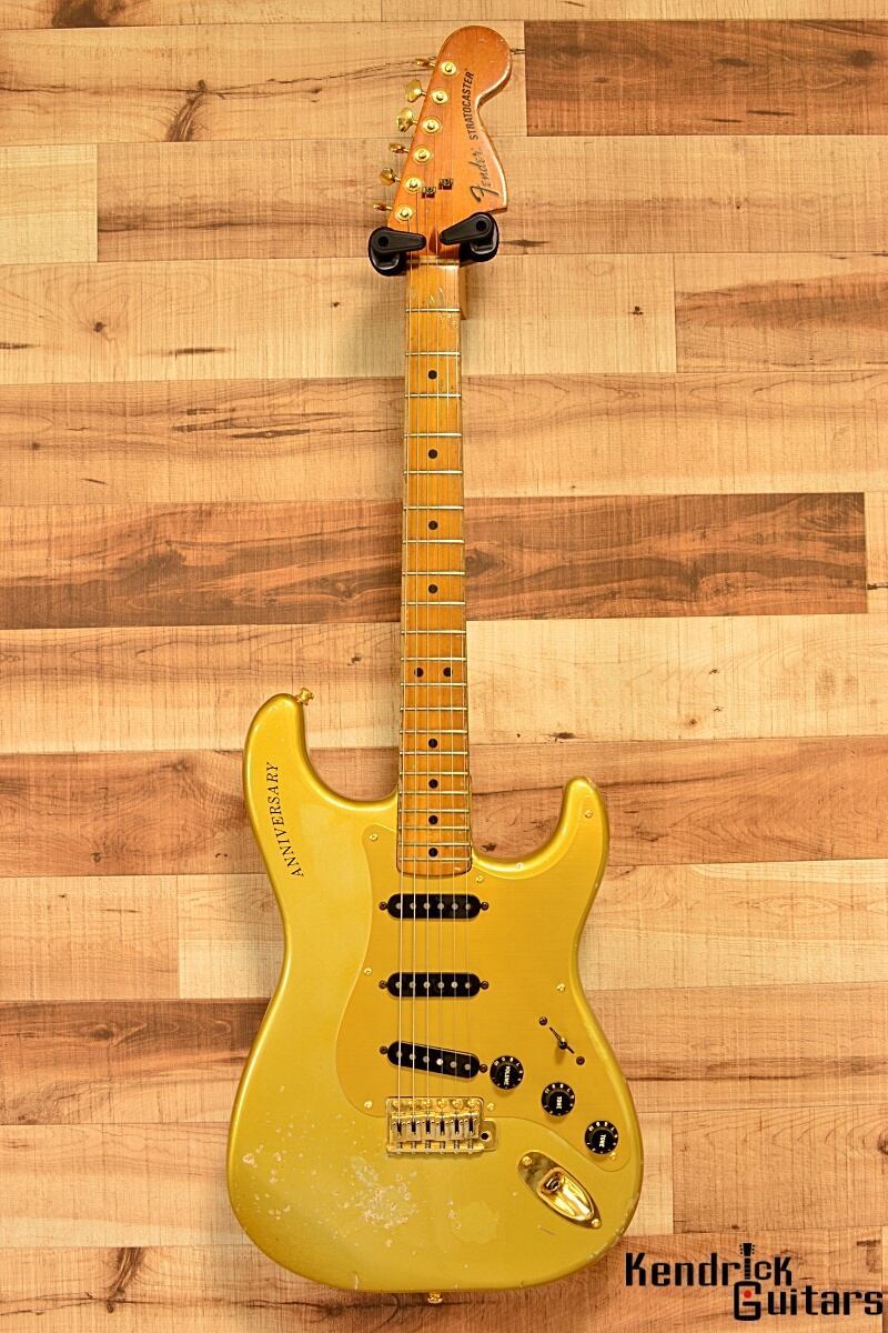 Fender USA 1979 25th Anniversary Stratocaster / ALL GOLD 