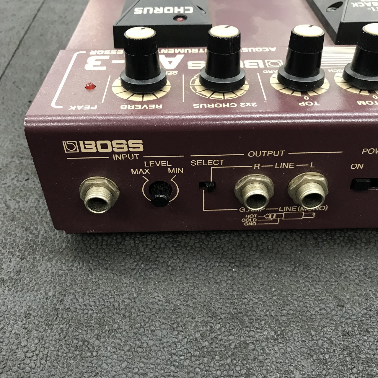 BOSS AD-3 Acoustic Instrument Processor（中古）【楽器検索デジマート】