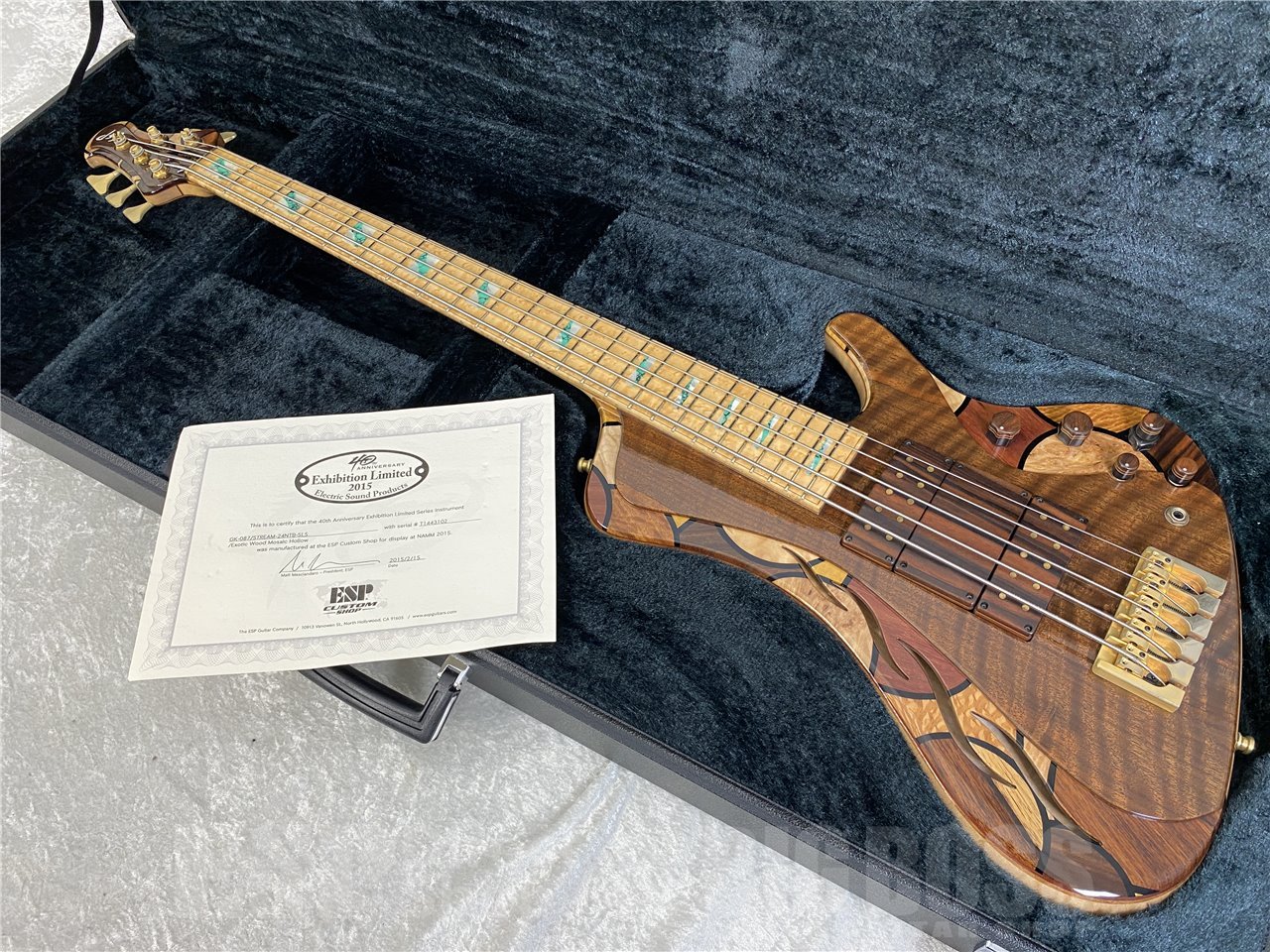 ESP EXHIBITION LIMITED 2015 GK-087 STREAM-24NTB-SL5(Exotic Wood