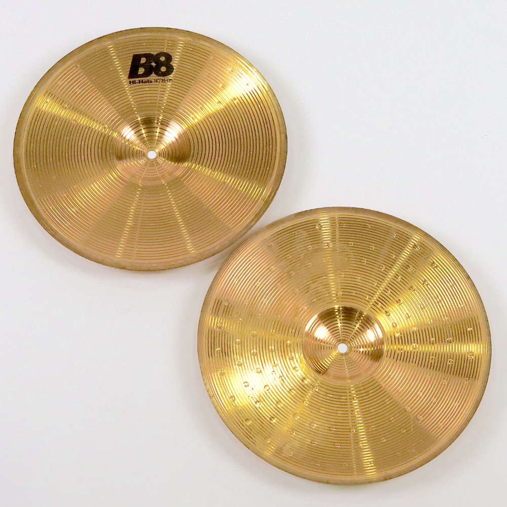 セイビアン　B8 ハイハットシンバル　トップ&ボトムのペアセット セイビアン B8 ハイハットシンバル トップ&ボトムのペアセット 【公式