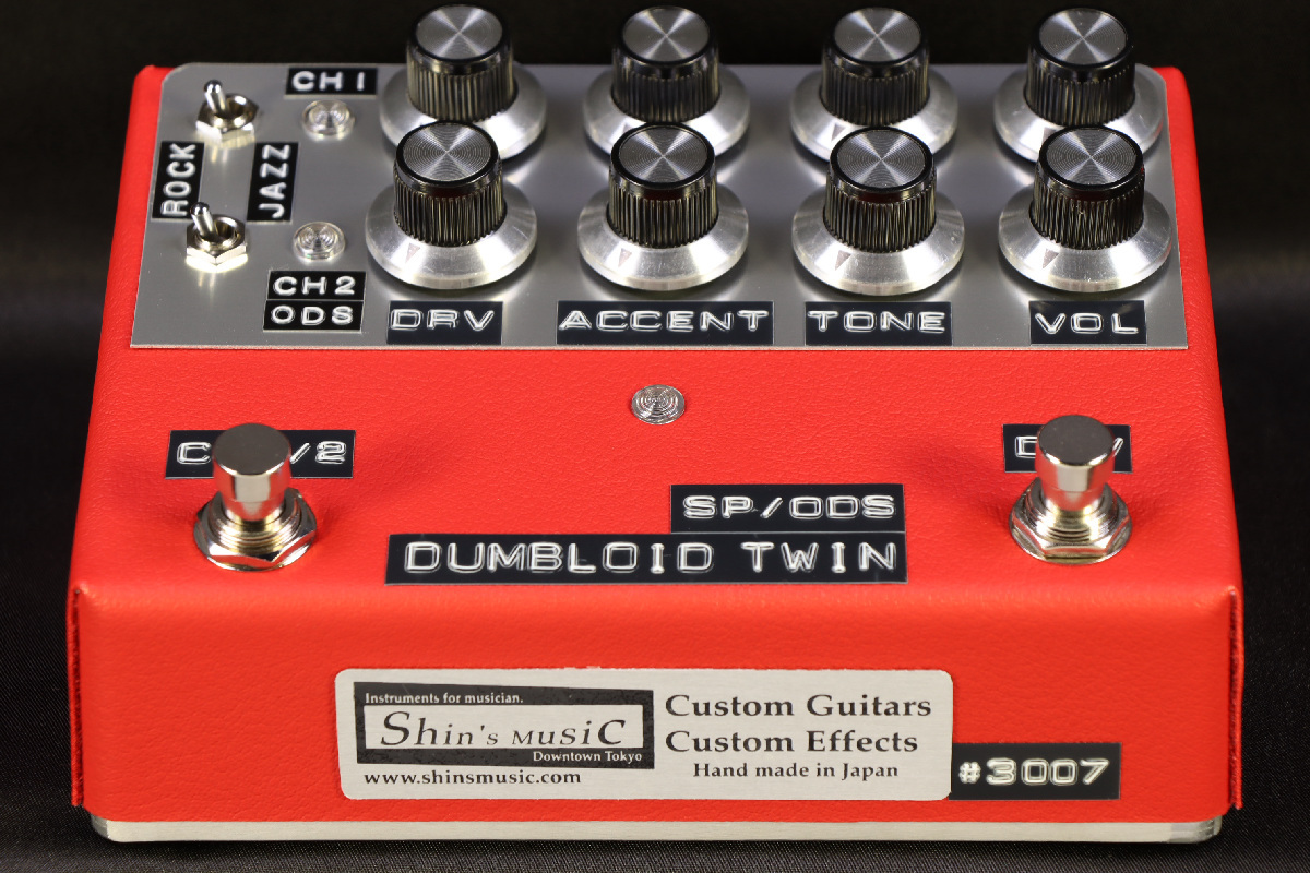 Shins Music Dumbloid Twin SP/ODS Red Tolex with Jazz/Rock SW 