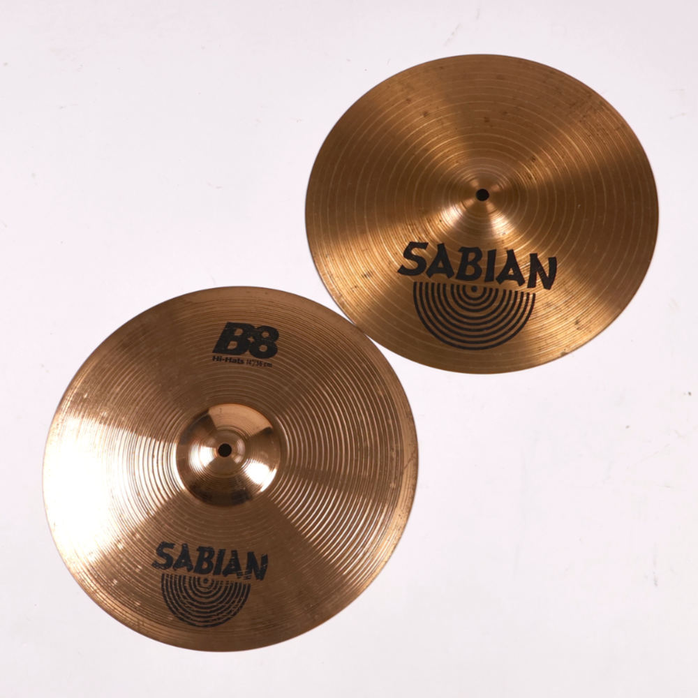 SABIAN 【中古】 ハイハットシンバル セイビアン SABIAN B8 HI-HATS 14 
