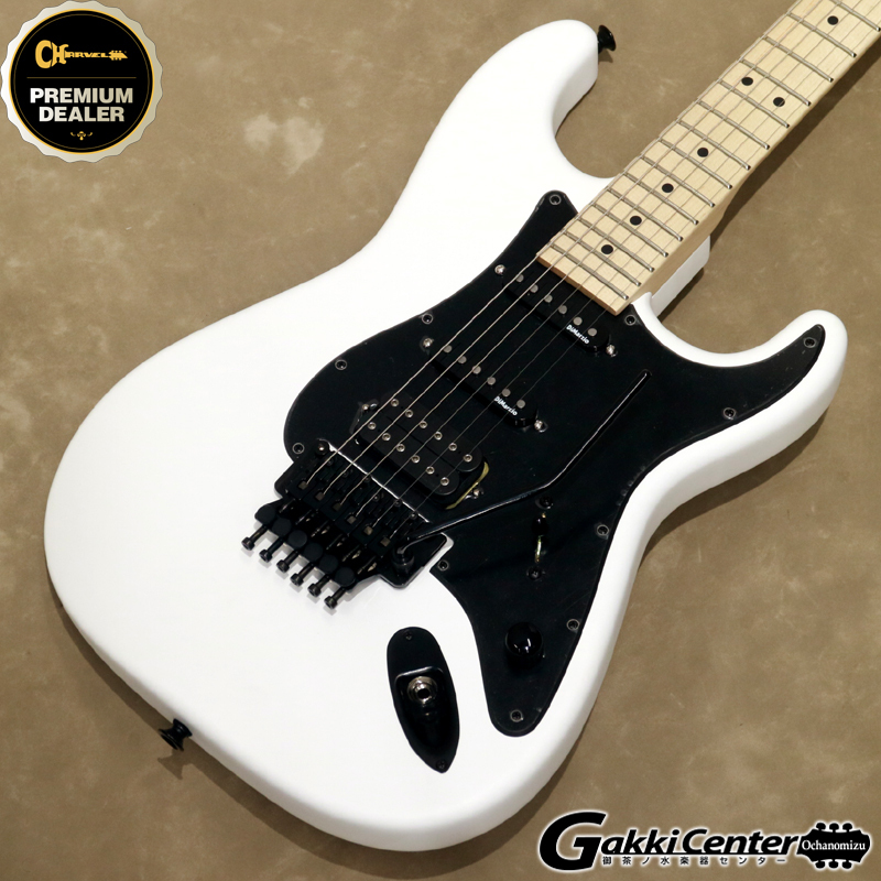 Charvel USA Select So-Cal HSS FR, Maple Fingerboard, Snow Blind