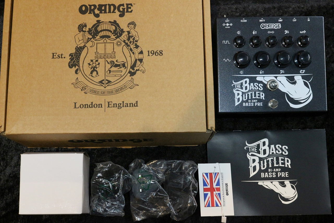 ベース Orange Bass Butler BI-AMP BASS PRE ORANGE Bass Butler (BI-AMP BASS PRE)【ベース用バイアンプシステム
