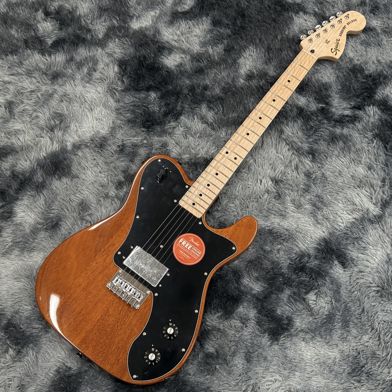調整済み！極美品　Squier by Fender deluxe 2ハムバッカー Squier by Fender Paranormal Esquire Deluxe, Maple Fingerboard