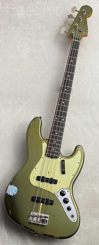 Fender Custom Shop Master Built 1962 JAZZ BASS Heavy Relic -Aged