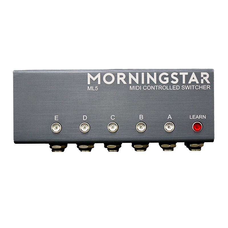 MorningStar FX ML5 ワンコンMIDI JB/SPLITTER等本体のみ動作確認済み