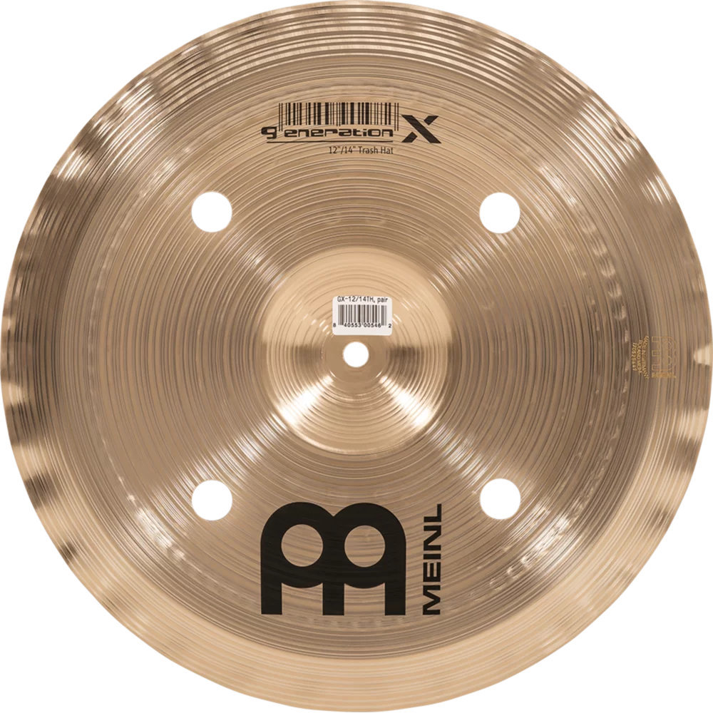 Meinl マイネル Generation X GX-12/14TH 12”/ 14” Trash Hat Benny