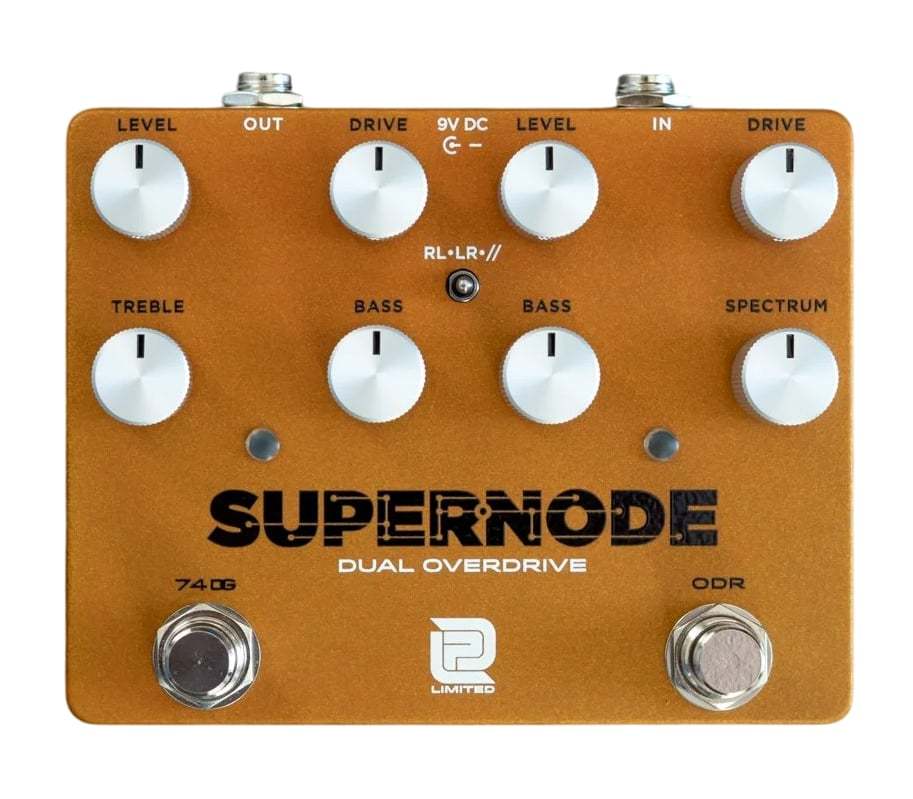 LPD PEDALS SUPERNODE Dual OverDrive オーバードライブ【国内正規品