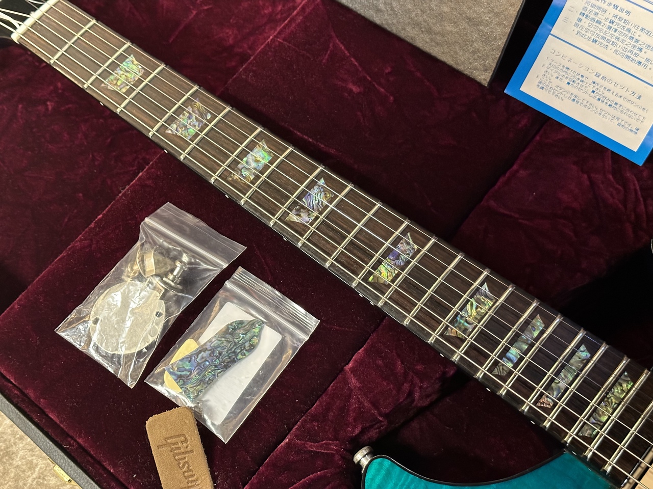 Gibson Custom Shop Tak Matsumoto DC Standard Aqua Blue 2nd