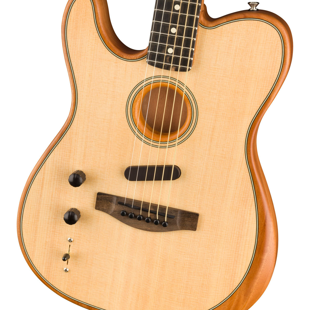 Fender AMERICAN ACOUSTASONIC TELECASTER Natural Left Hand 【渋谷店
