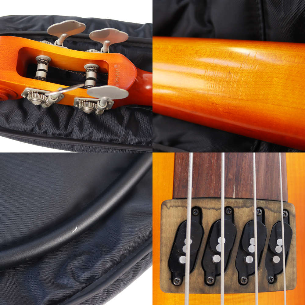 ARIAのアップライトベース　SWB-04　ソフトケース付き ARIA 【中古】 エレクトリックアップライトベース アリア Aria