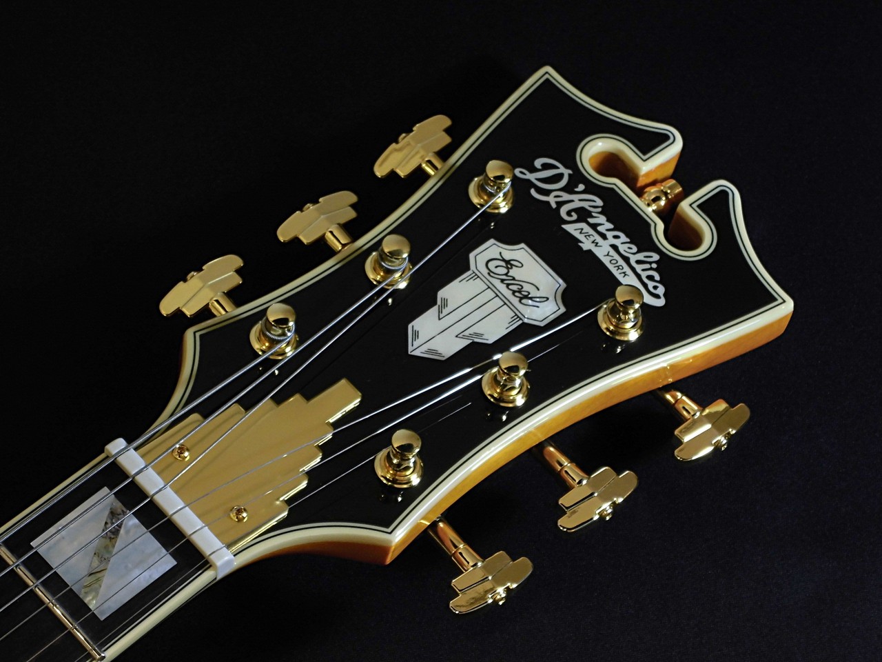★D'Angelico EXCEL 59 ヴィンテージナチュラル フルアコ美品！ D'Angelico Excel 59 / Vintage Natural【アウトレット特価