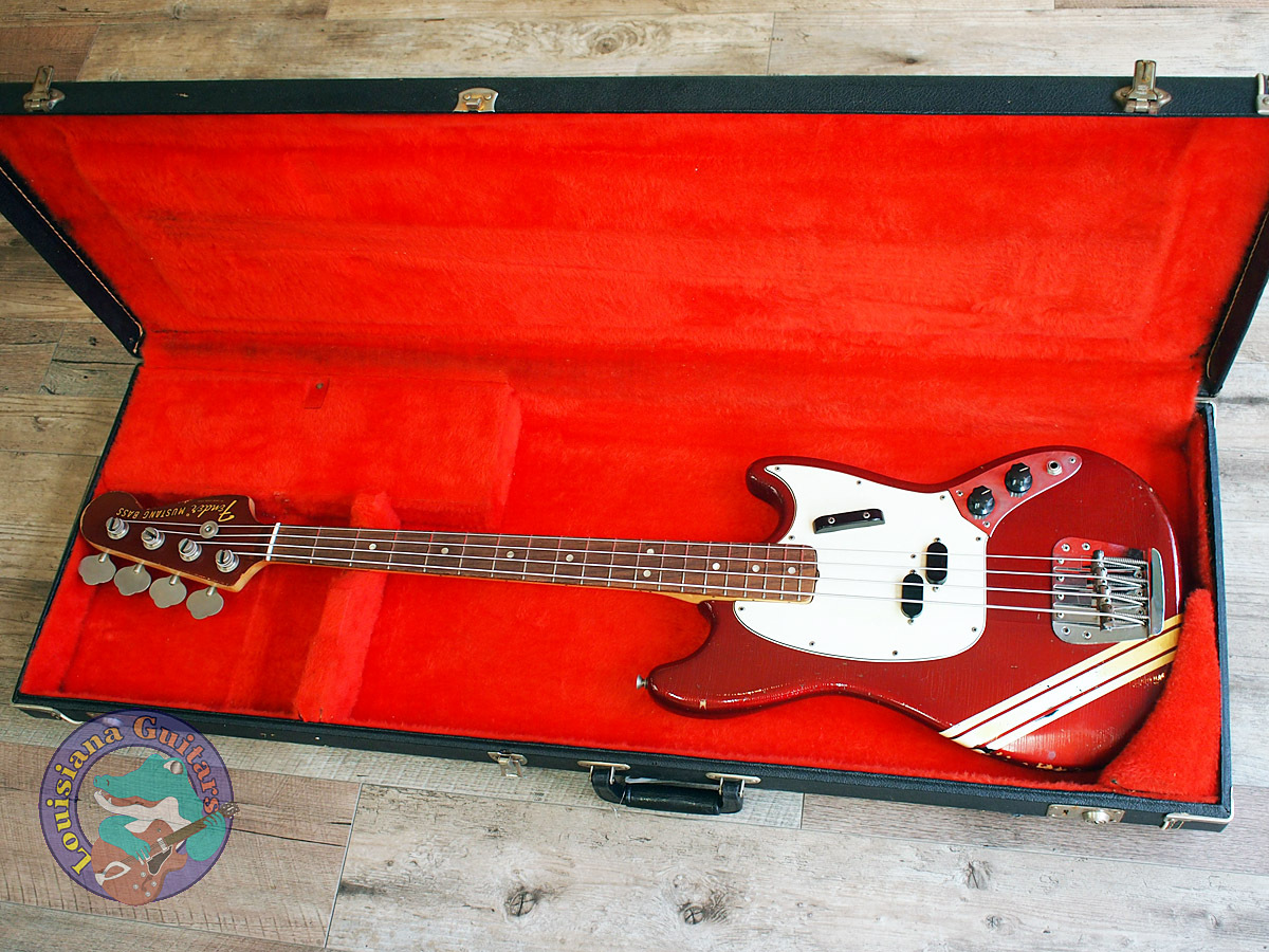 Fender Mustang Bass Competition Red（ビンテージ）【楽器検索