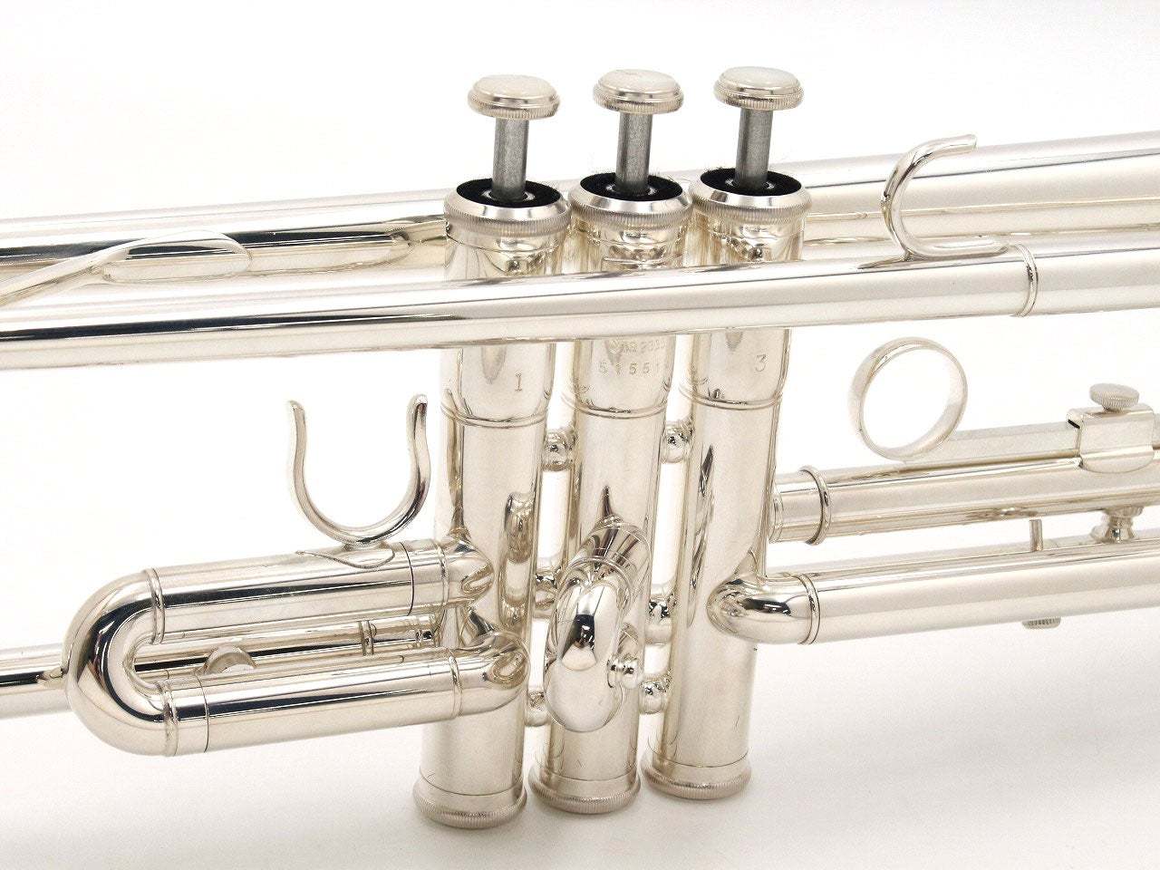【極美品】YAMAHA YTR-2335S トランペット 銀メッキ メンテ用品付 YAMAHA YTR-2335S トランペット 銀メッキ仕上げ 【横浜店】（中古/送料