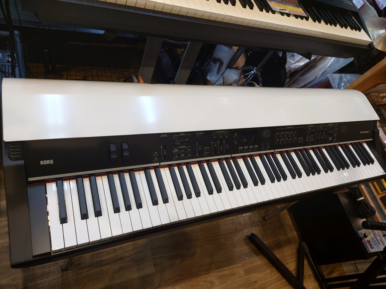 KORG Grandstage X GS-X 展示品 & スタンドST-WGS（B級特価/送料