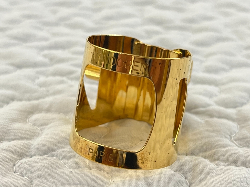 VANDOREN Optimum アルトサックスリガチャー 【中古】【サックス専門店