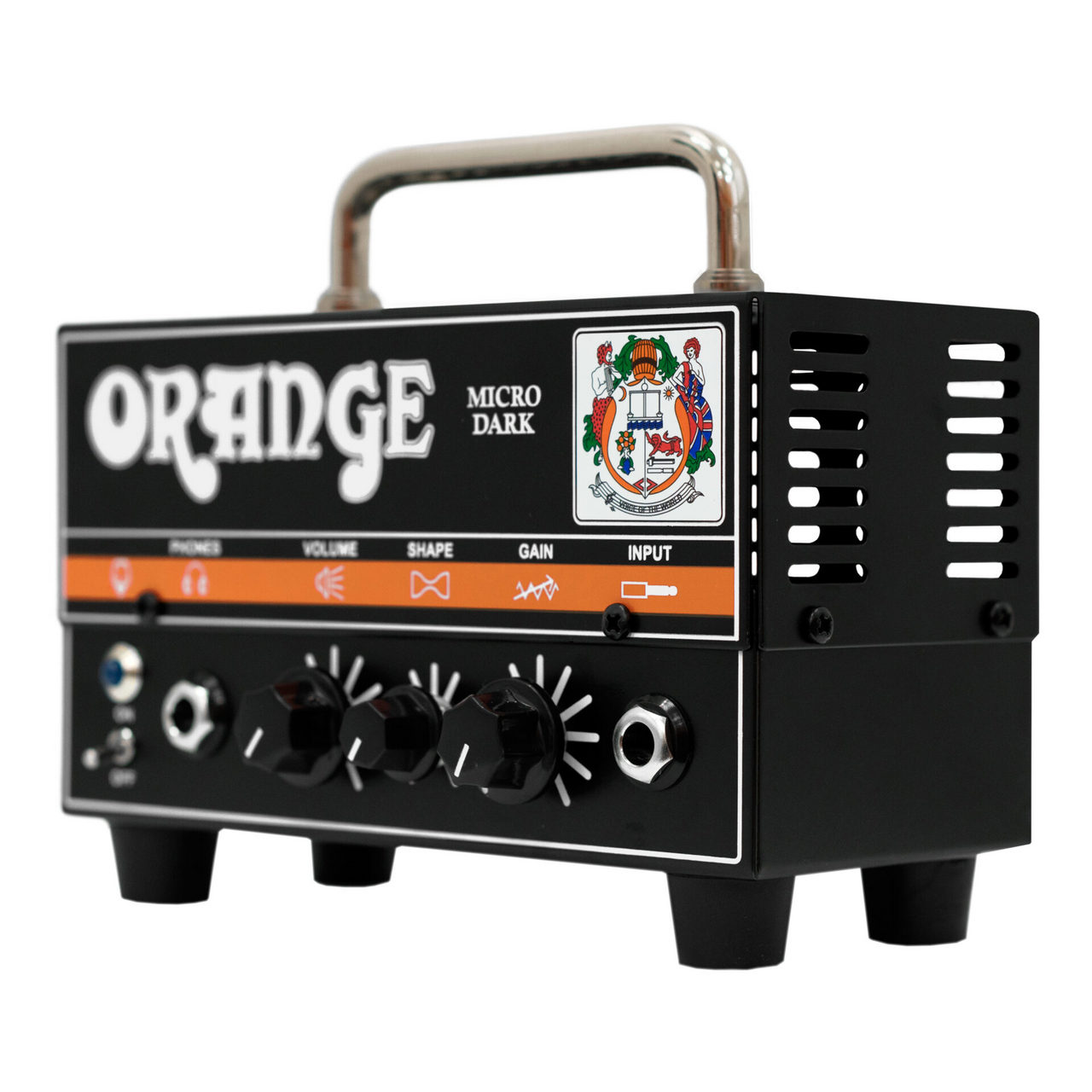 ORANGE Micro Dark 【超小型・真空管プリアンプ搭載の20Wミニヘッド 