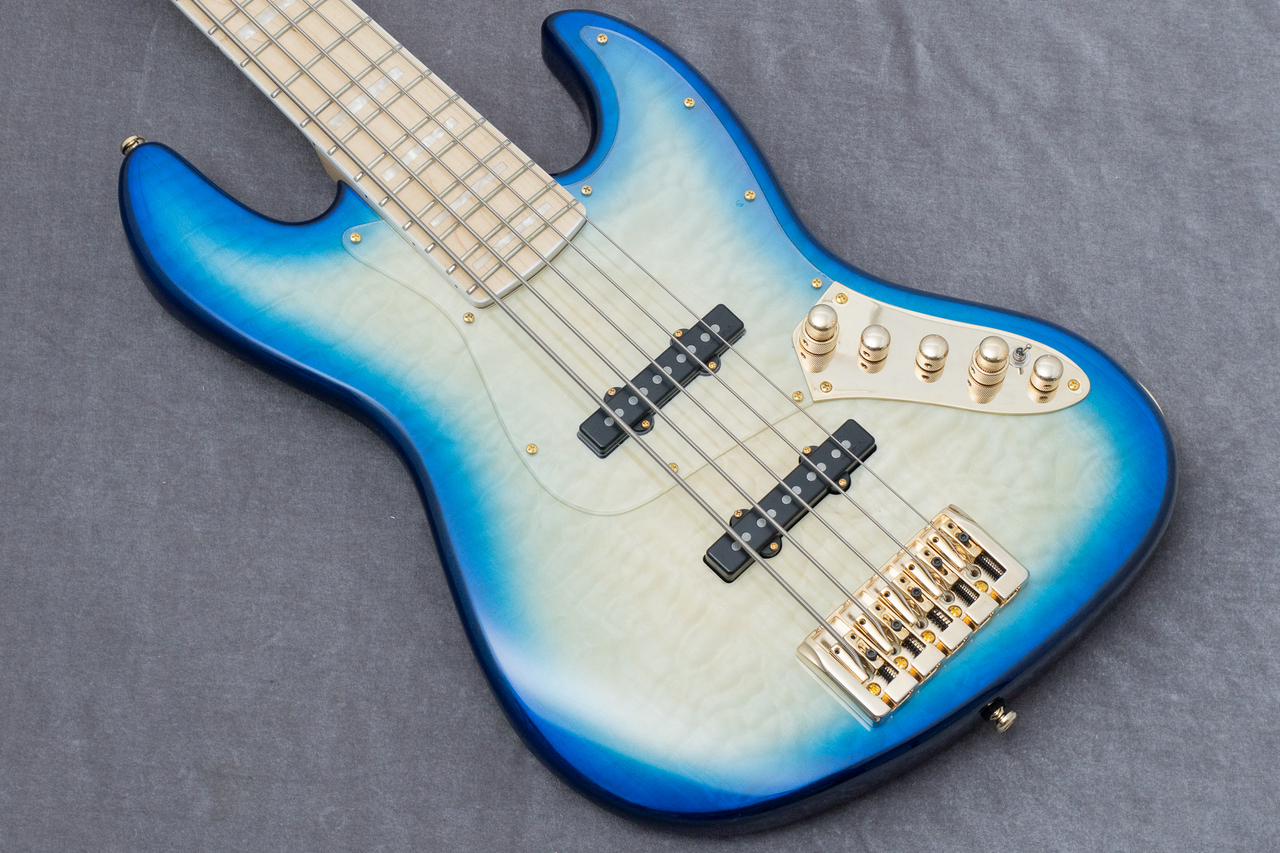 Swing Guitars Jazz Deluxe 5 Aqua Burst 4.57kg #25080047【GIB兵庫