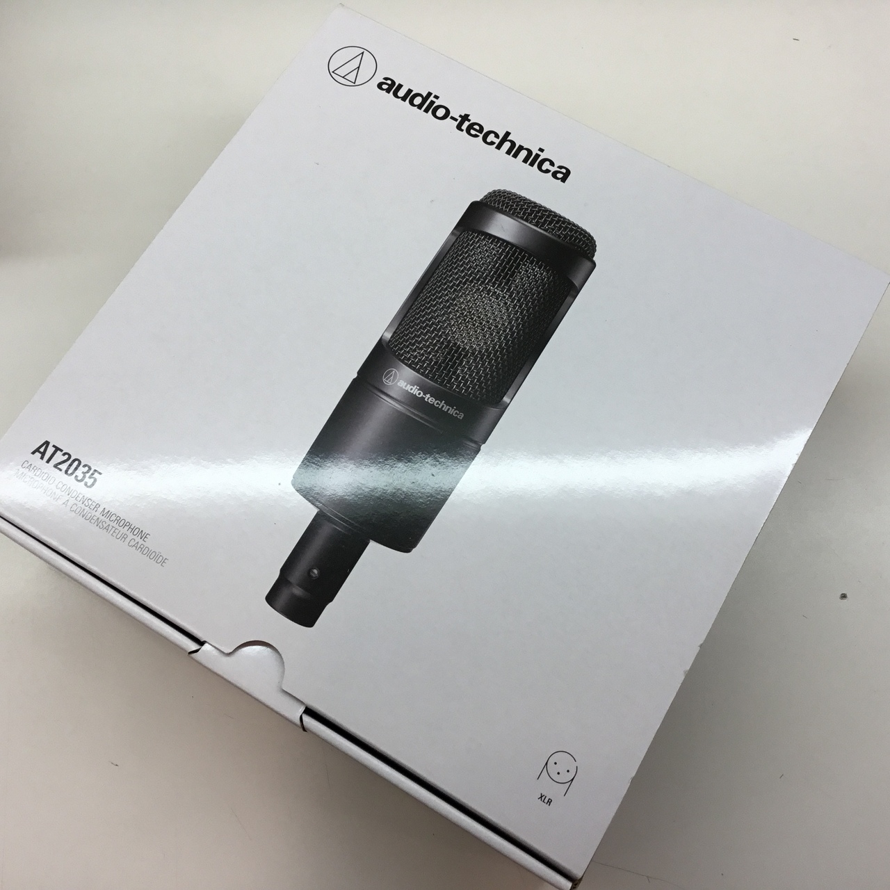 audio-technica AT2035 コンデンサーマイク（中古）【楽器検索デジマート】