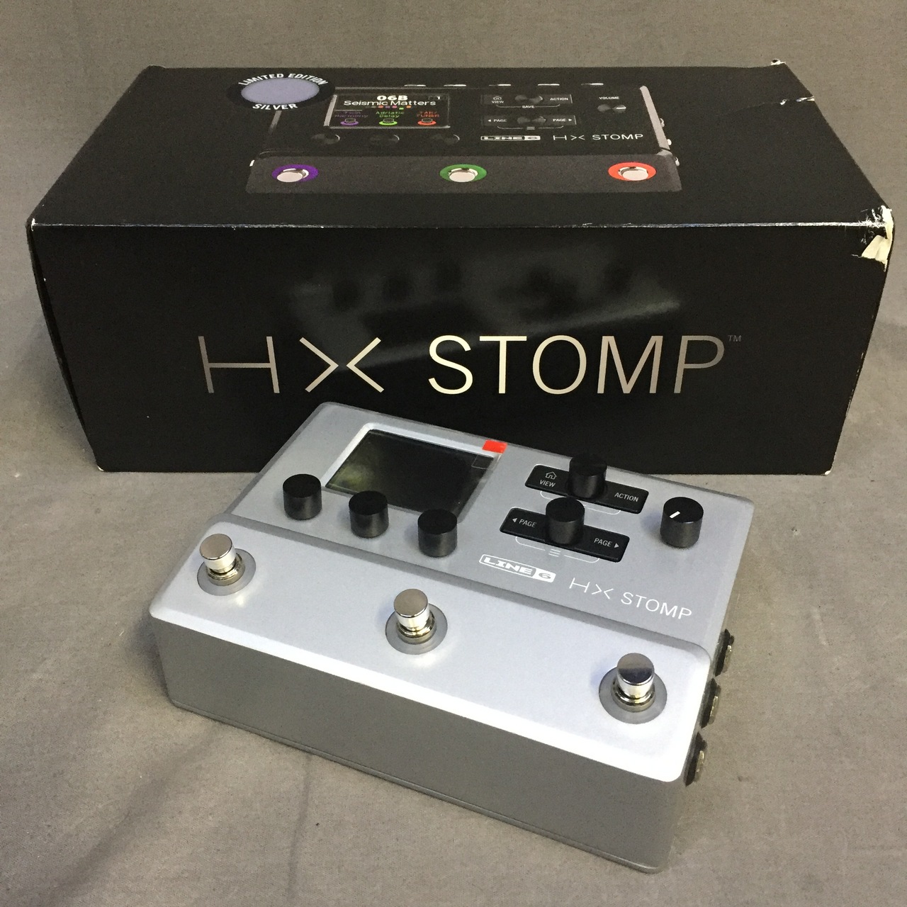 LINE 6 HX Stomp Silver マルチエフェクター（中古）【楽器検索 