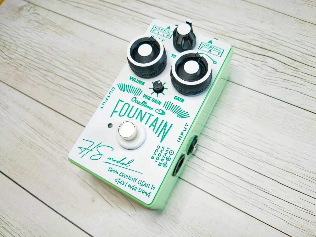 Ovaltone Fountain オーバードライブ Ovaltone - FOUNTAIN 【Over Drive Pedal DEMO】 - YouTube