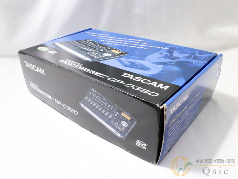 「美品」TASCAM DP-03 SD DP-03 | 8トラック SD/SDHC MTR、CD-R/RWドライブ搭載 | TASCAM (日本)