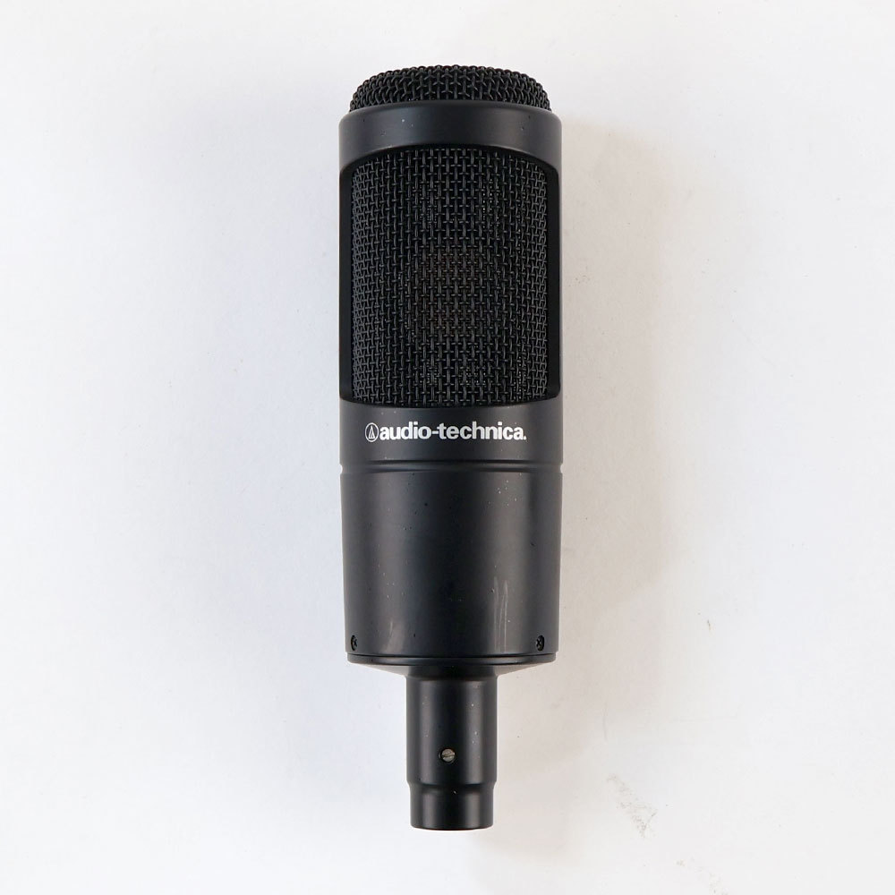 【超美品】audio-technica AT2035 コンデンサーマイク Audio technica オーディオテクニカ AT2035 コンデンサーマイク