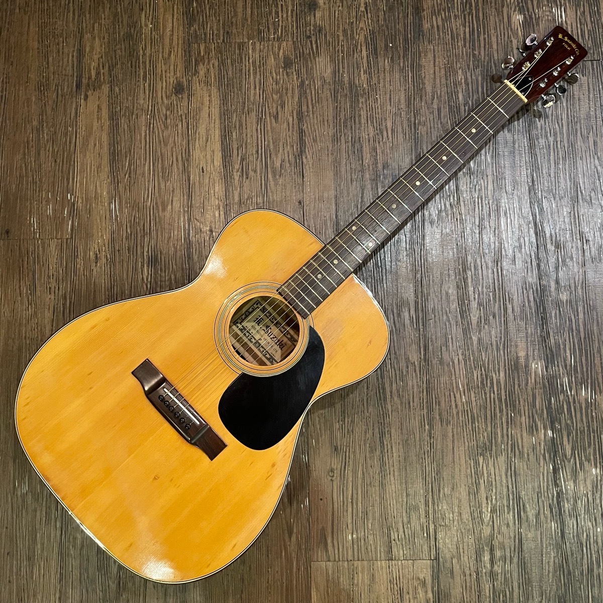 Suzuki Folk F-120 アコースティックギター スズキ ジャンク品 Suzuki F-120 Acoustic Guitar(中古/送料無料)【楽器検索