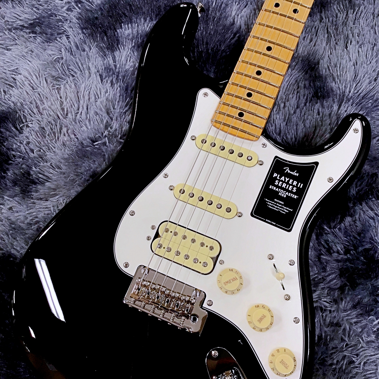 Fender Player II Stratocaster HSS Black / Maple【フェンダー