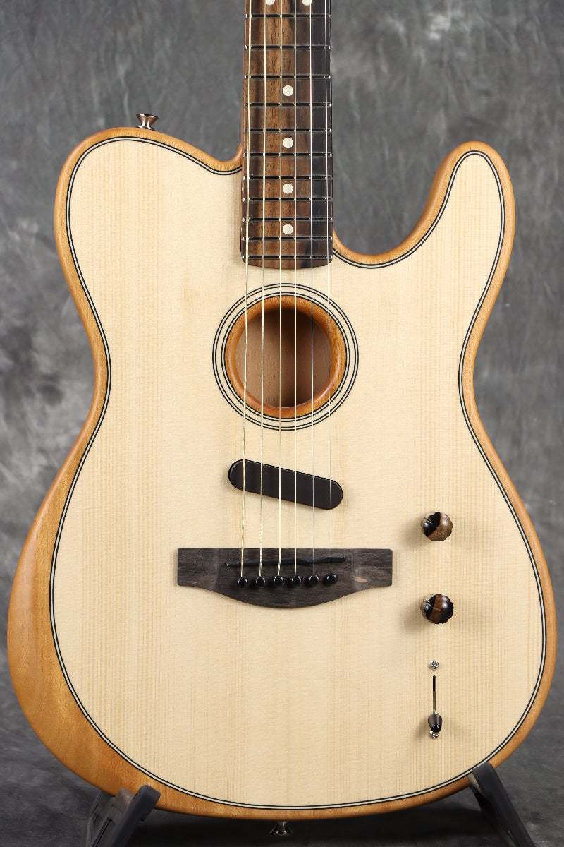 Fender AMERICAN ACOUSTASONIC TELECASTER Natural フェンダー