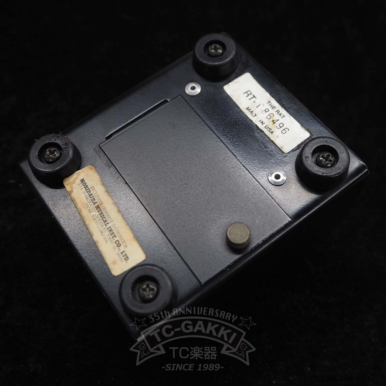 Proco RAT2 Guitar Distortion Pedal Used LM308N Silver Screws