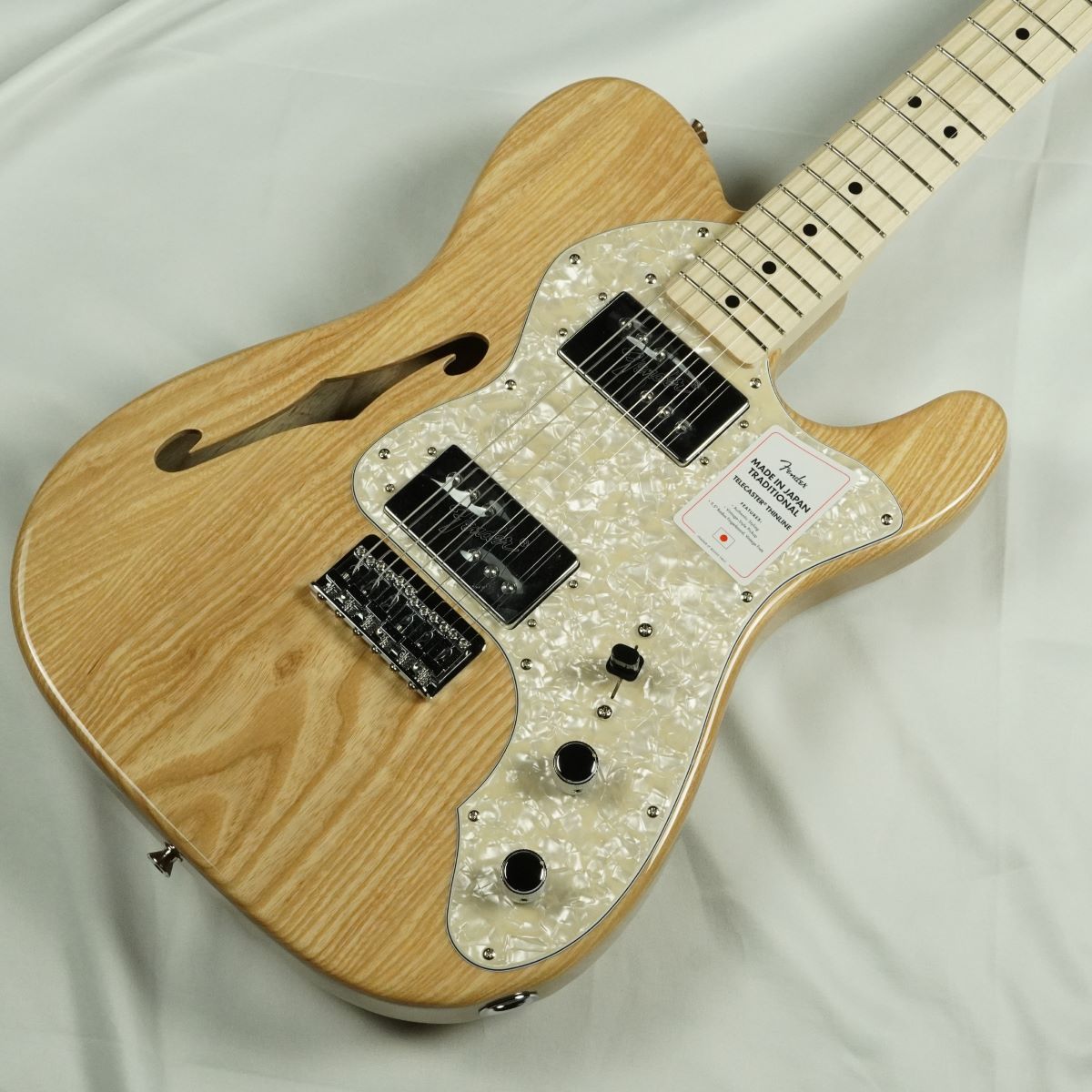 Fender Made in Japan Traditional 70s Telecaster Thinline Maple Fingerboard  Natural【現物画像・3.29kg】（新品/送料無料）【楽器検索デジマート】