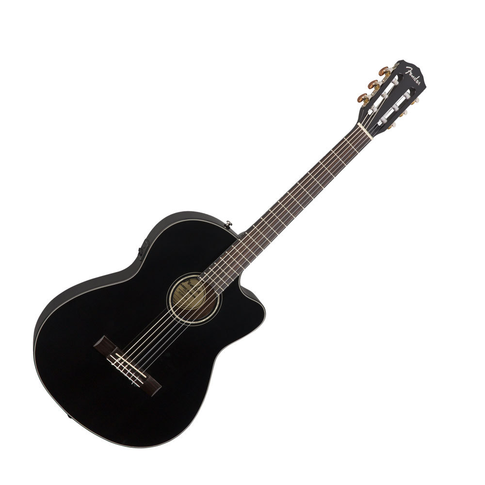 Fender フェンダー CN-140SCE Nylon Thinline BLK WN エレクトリック