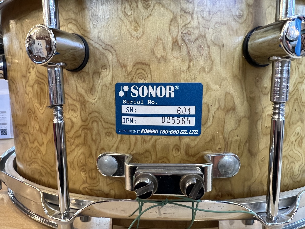 現状品】SONOR FORCE 2003 スネア 14インチぐらい ソナー フォース ドラム-