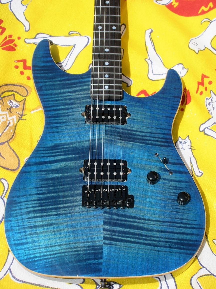 Xotic XS-Core HH Aqua Blue Burst Alder/E（新品）【楽器検索
