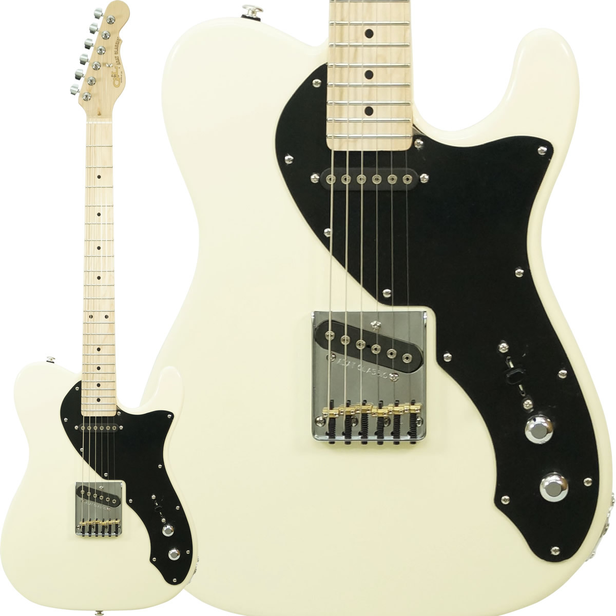 G&L USA Limited ASAT Classic Thinline (Vintage White/Maple