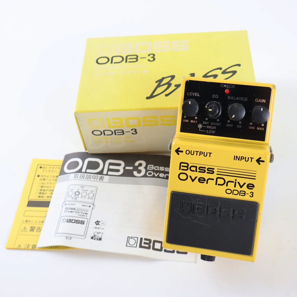 BOSS Bass OverDrive ODB-3 ベースエフェクター BOSS ODB-3 オーバードライブ ベース用 エフェクター ボス ODB3